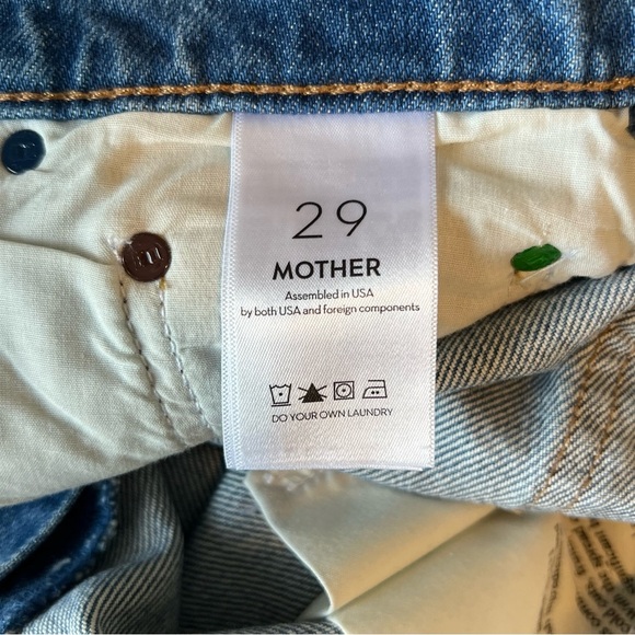 Mother SNACKS Cotton High Waisted Twizzy Skimp Jeans Delicious Memories 29 NWT's - Picture 4 of 8
